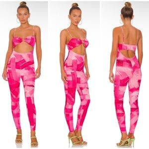 Farai London x REVOLVE Cut Out Jumpsuit in Pink Size XS